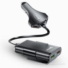 Draagbare multifunctionele USB -autolader snel batterijlading